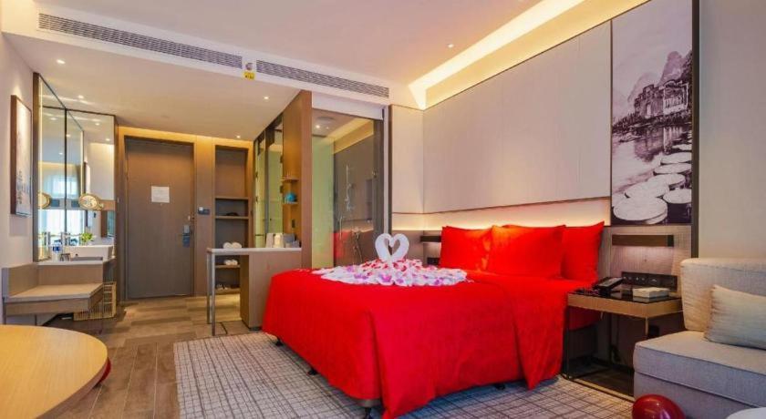 Wanda Jin Baise Hotel Exterior foto